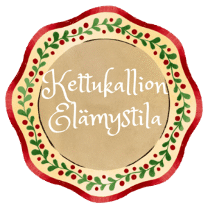 circular colorful kettukallio elämystila logo